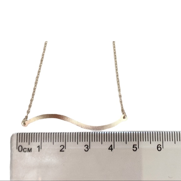 Pretty Bar Necklace 925 Sterling - Picture 4 of 4